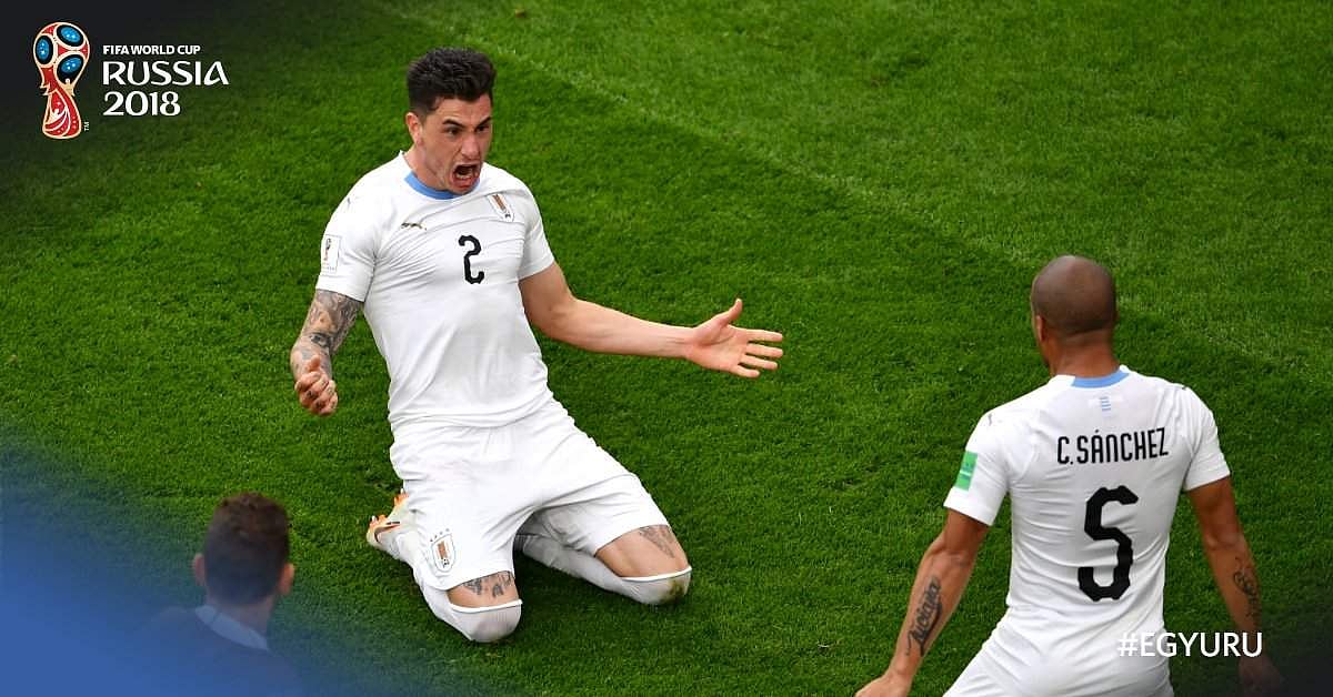 ஃபிஃபா 2018: எகிப்துக்கு எதிராக உருகுவே வெற்றி