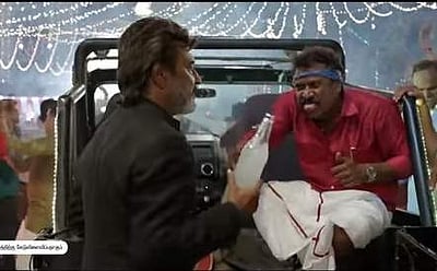 காலா படத்தில் கள் குடிக்கும் ரஜினிக்கு பாராட்டு 