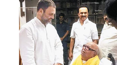 கருணாநிதி பிறந்தநாளுக்கு ராகுல் வாழ்த்து!