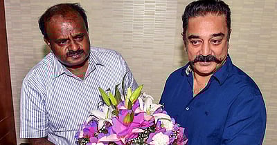 கமல் - குமாரசாமி சந்திப்பு