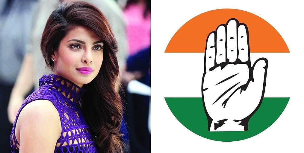 பிரியங்கா சோப்ராவை டேக் செய்த காங்கிரஸ்: ட்விட்டரில் கலகலப்பு