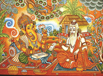 ஆஹா மஹாபாரதம்! 35 பெண் ஓவியக் கலைஞர்களின் கைவண்ணத்தில் மியூரல் அற்புதம்!