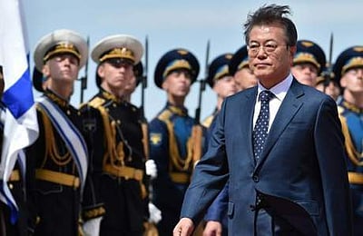 இந்தியா வருகிறார் தென் கொரிய அதிபர் மூன் ஜே-இன்