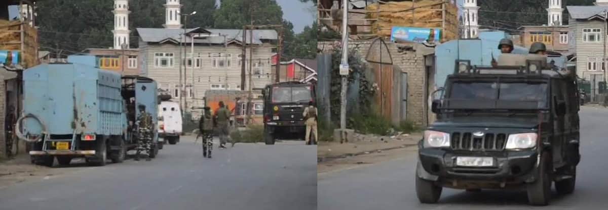 ஜம்மு-காஷ்மீர் காவலரை படுகொலை செய்த 3 பயங்கரவாதிகள் சுட்டுக்கொலை