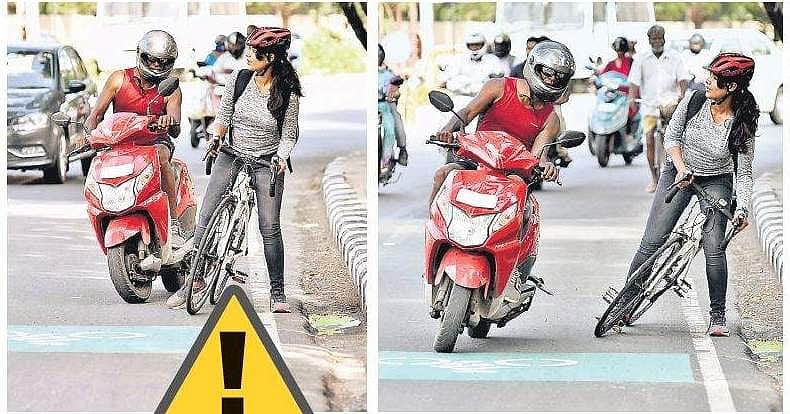 சைக்கிள் கேப்ல ஆட்டோ ஓட்டுபவர்களே கொஞ்சம் நில்லுங்கள்.. இது எங்க ஏரியா!