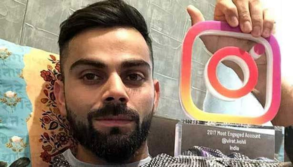 அதிக வருவாய் ஈட்டும் இன்ஸ்டாகிராம் பிரபலங்களில் இடம்பிடித்த விராட் கோலி