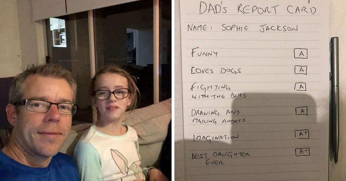 ட்விட்டராட்டிகளை உருக வைத்து இணைய வைரலாகிக் கொண்டிருக்கும் ‘தந்தையின் ரிப்போர்ட் கார்டு’