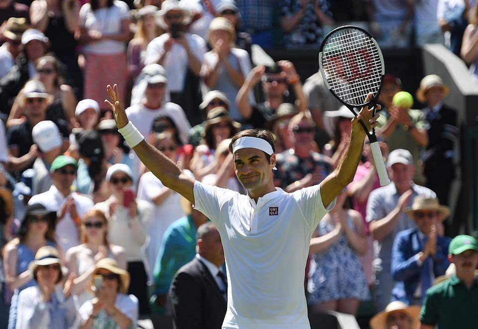 விம்பிள்டன்: அதிக வெற்றிகள் பெற்று ரோஜர் ஃபெடரர் புது சாதனை