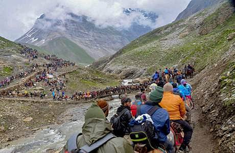 Amarnath pilgrims to travel only on registered date