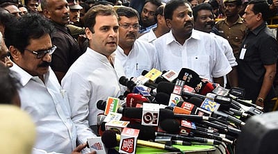 காவேரி மருத்துவமனையில் ராகுல் காந்தி