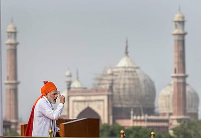சுதந்திர தின உரையும் கால அளவும் - மீண்டும் நீண்ட உரைக்கு திரும்பிய பிரதமர் மோடி