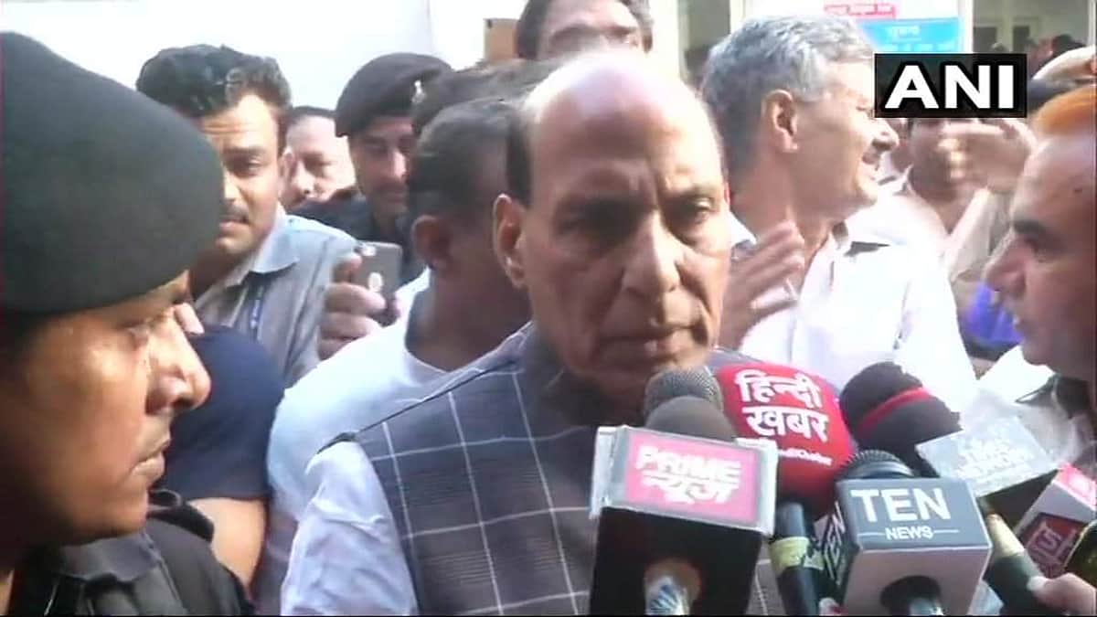 ராகுலுடனான கருத்து வேறுபாடு அரசியல் ரீதியானதுதான்; தனிப்பட்டது அல்ல : ராஜ்நாத்