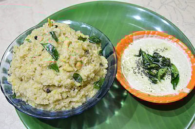 டேஸ்டி ஸ்பைஸி கோதுமை ரவை பொங்கல்!