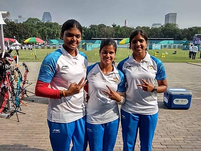 வில்வித்தை: இந்திய மகளிர் அணி வெள்ளி வென்றது!