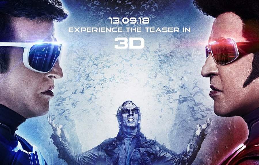 காலை 9 மணிக்கு வெளியாகும் 2.0 பட டீசர்!