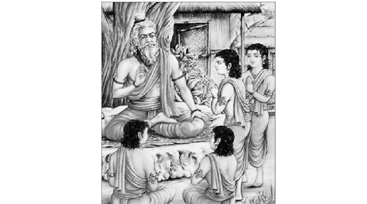 கம்பர் காட்டும் ஆசிரியர் பக்தி!