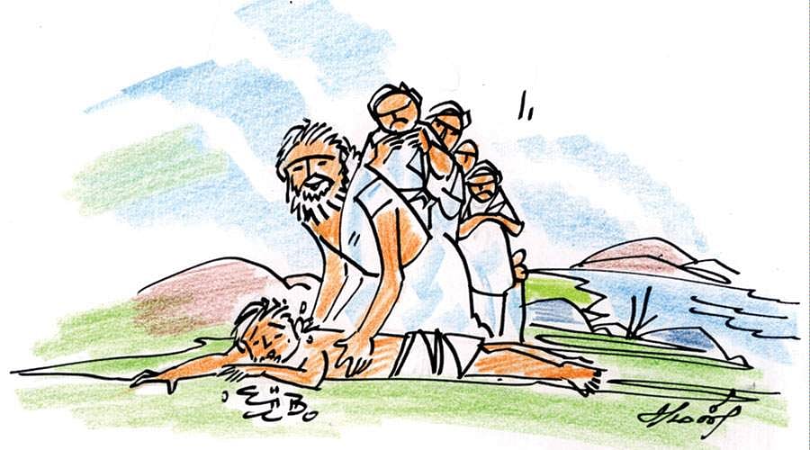 ஞானக்கிளி! - 19: ஆற்றில் ஒரு சிறுவன்!