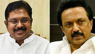 அதிமுக நடத்தும் எம்ஜிஆர் நூற்றாண்டு விழா அழைப்பிதழில் ஸ்டாலின், தினகரன் பெயர்!