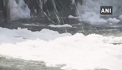 பெங்களூரு ஏரியில் தொடரும் நச்சுக் கழிவு தாக்கம்: 10 அடி உயரத்தை தாண்டியது