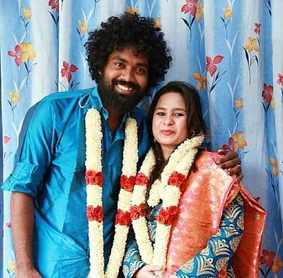 பிக் பாஸ் நிகழ்ச்சியிலிருந்து வெளியேறிய டேனியல் காதலியை மணந்தார்! (படங்கள்)