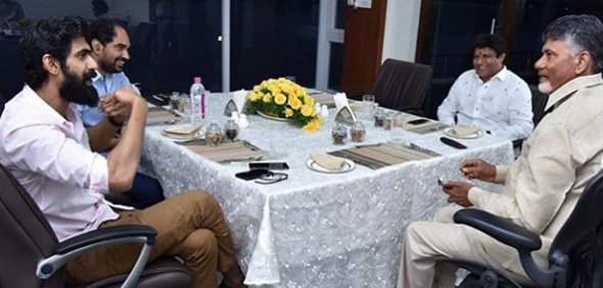 ஆந்திர முதல்வர் சந்திரபாபு நாயுடுவாக நடிக்கவிருக்கும் ராணாவின் ஸ்பெஷல் அனுபவங்கள்!