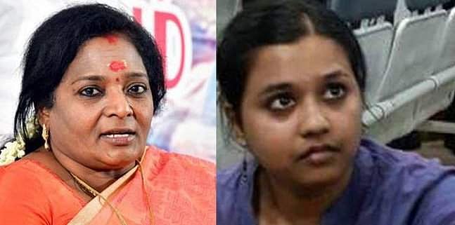 சோபியாவுக்கு தீவிரவாத ஸ்டிக்கர் ஒட்டுவது பாஜகவை விமர்சிப்பவர்களுக்கான பகிரங்க அச்சுறுத்தல்!