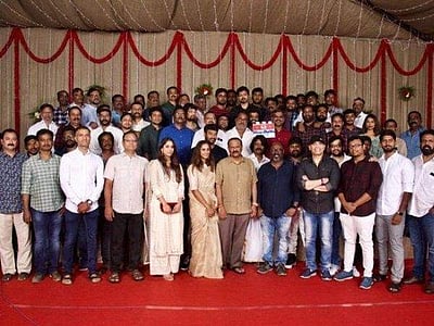 அட்லீ இயக்கத்தில் 'விஜய் - 63' பூஜையுடன் துவக்கம் 