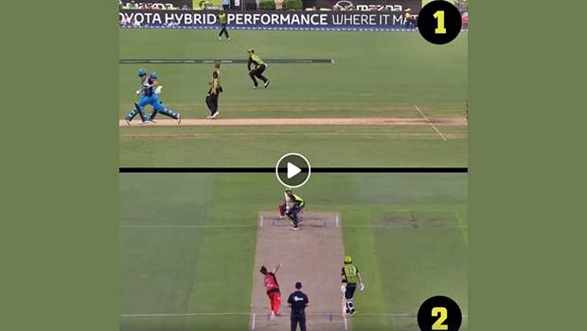 ஒரே சீசனில், ஒரே மாதிரி இரு ரன்அவுட்கள்! ஆஸி. கிரிக்கெட் வாரியம் வெளியிட்ட விடியோ