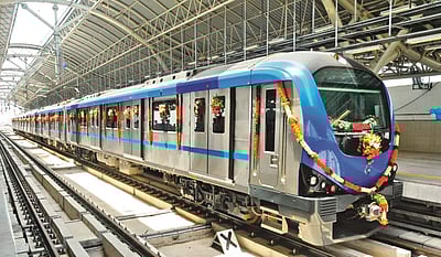 தேனாம்பேட்டை - சின்னமலை இடையே மெட்ரோ ரயில் சேவை பாதிப்பு