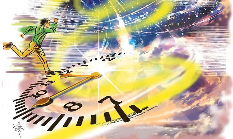 100 மீட்டர் தூரத்தை, நாள் ஓடக்கூடாது!