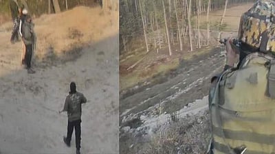 ஜம்மு-காஷ்மீரில் ஹிஸ்புல் முஜாஹுதீன் கமாண்டர் உட்பட 3 பயங்கரவாதிகள் சுட்டுக்கொலை