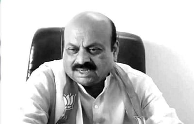 முதல்வருக்கான போட்டியில் உள்ளவா்களுக்கு வாழ்த்து கூறிய முதல்வா் பசவராஜ்பொம்மை