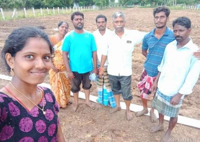 வேலையை உதறிவிட்டு விவசாயியாக மாறியுள்ளார் பொறியியல் பட்டதாரிப் பெண்!