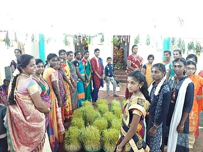 பாவூா்சத்திரம் அருகே பெரியம்மன் கோயில் கொடை விழா