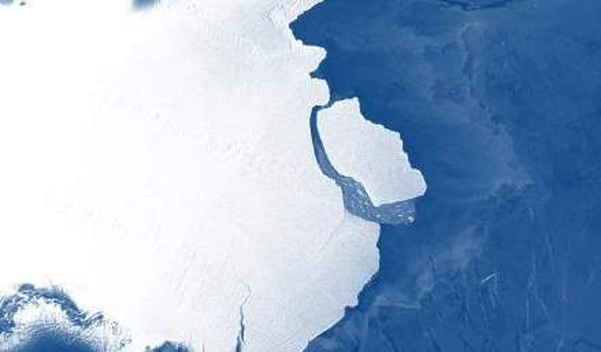 அண்டார்டிகாவில் 315 பில்லியன் டன் ராட்சத பனிப்பாறை உடைந்தது; 50 ஆண்டுகளில் இல்லாத அரிய நிகழ்வு!