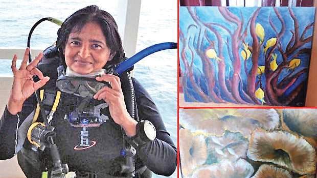 பவளப் பெண்மணி!