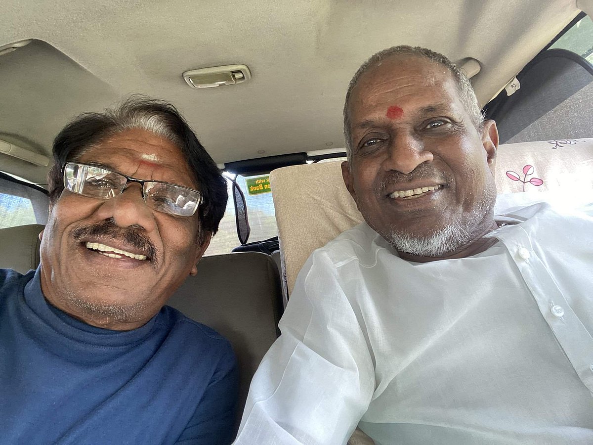 இதயம் என் இதயத்தைத் தொட்டது: இளையராஜாவுடனான சந்திப்பு குறித்து பாரதிராஜா! (படங்கள்)