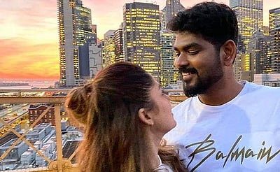 நியூயார்க்கில் தனது 35-வது பிறந்தநாளை விக்னேஷ் சிவனுடன் கொண்டாடும் நயன்தாரா (படங்கள்)