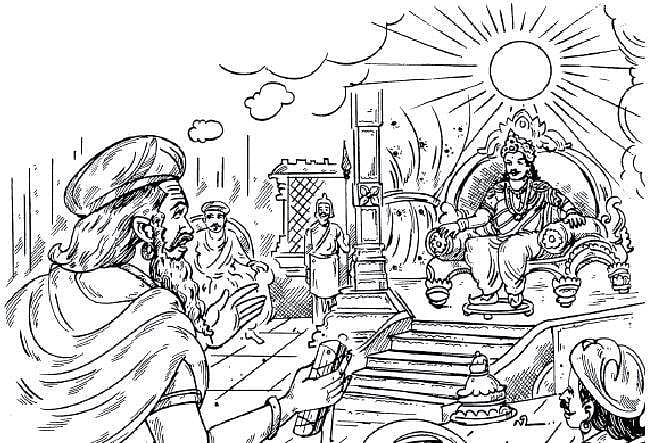 கதிரவனையே சுட்ட கபிலா்