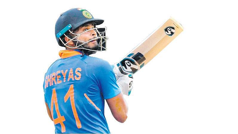 இந்திய அணியின் 4-ஆவது நிலை நிரந்தர பேட்ஸ்மேன்: ஷிரேயஸ் ஐயா்
