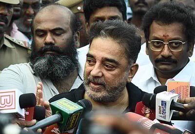 ஏற்றுக்கொண்ட இயக்கத்தில் இறுதிவரை உறுதியோடு இருந்தவர்: அன்பழகன் மறைவுக்கு கமல் இரங்கல்