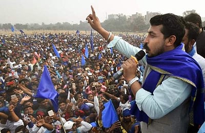 பீம் ஆர்மி தலைவரின் ஜாமீன் மனு நிராகரிப்பு: 14 நாள்கள் நீதிமன்றக் காவலில் வைக்க உத்தரவு!