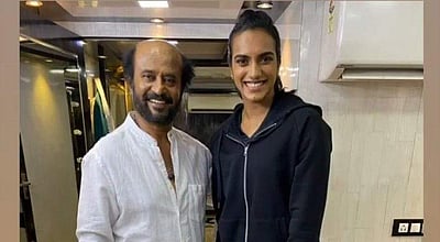 ரஜினி - பி.வி. சிந்து சந்திப்பு