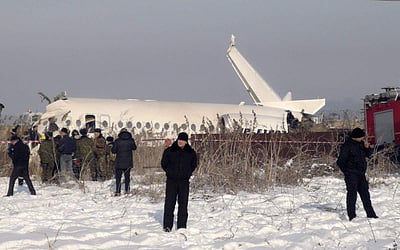 கஜகஸ்தான் விமான விபத்து
