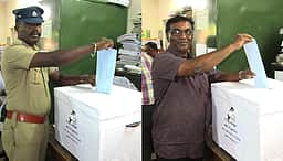 சங்ககிரி தொகுதியில் தபால் வாக்குப்பதிவு தொடக்கம்