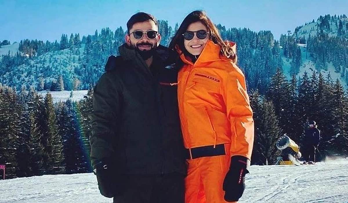 ஸ்விட்சர்லாந்தின் பனிமலைகளில் விடுமுறையைக் கழிக்கும் விராட் கோலி & அனுஷ்கா! (படங்கள்)