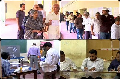 15 தொகுதிகளுக்கான கர்நாடக இடைத்தேர்தல் வாக்குப்பதிவு தொடக்கம்