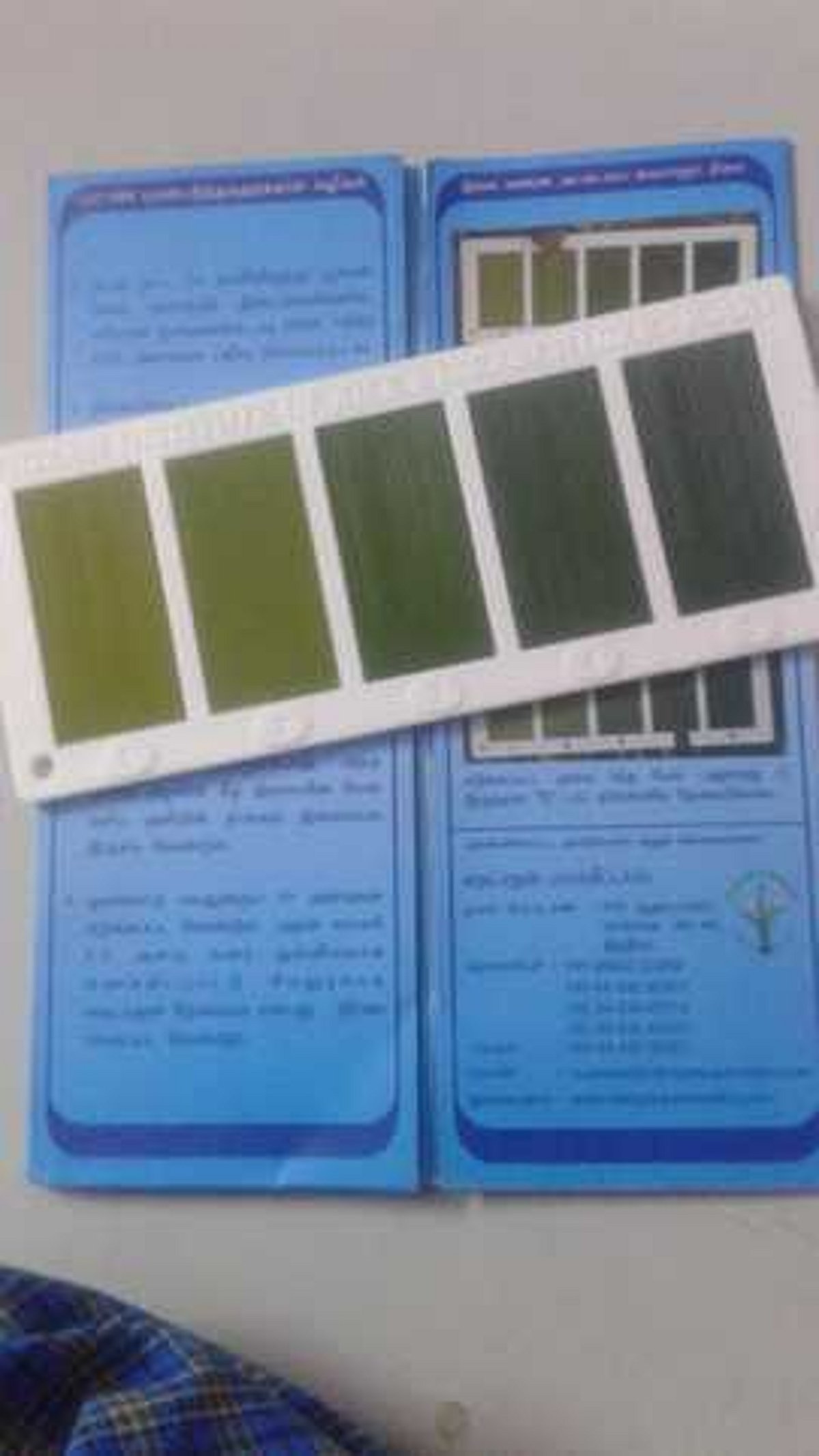 பயிா் பாதுகாப்பு இலை வண்ண அட்டைகள் கிடைக்காமல் விவசாயிகள் அவதி