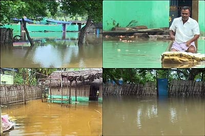 தென் மாவட்டங்களில் கனமழை: வீடுகளுக்குள் புகுந்த வெள்ளநீர்