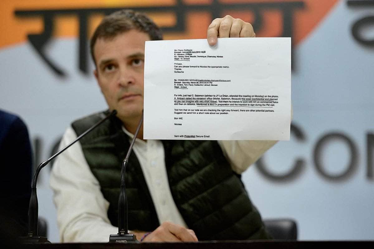 ரஃபேல் ஒப்பந்தத்தில் பாரிக்கருக்கு தெரியாதது.. அம்பானிக்குத் தெரிந்தது.. ராகுல் பகீர் தகவல்கள்